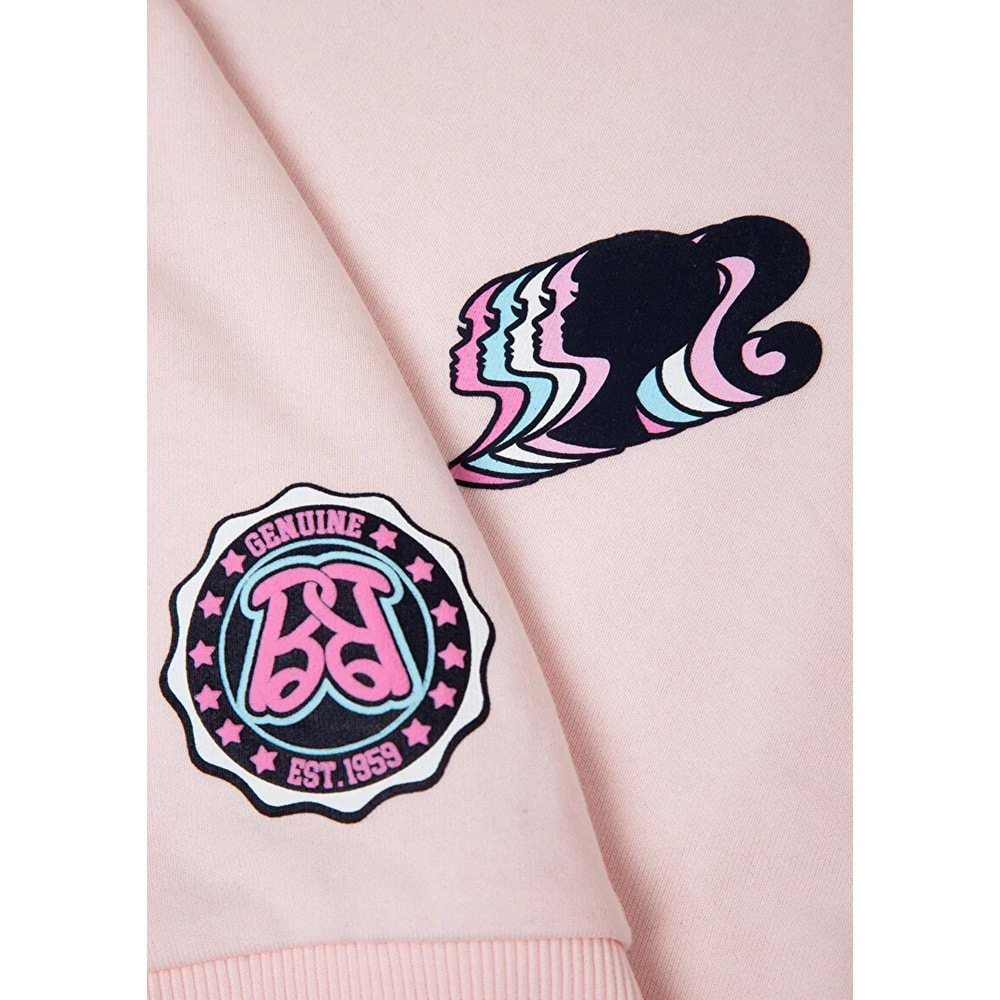 Mavi M7S10209-90773 Mavi Barbie Baskılı Kız Çocuk Sweatshirt