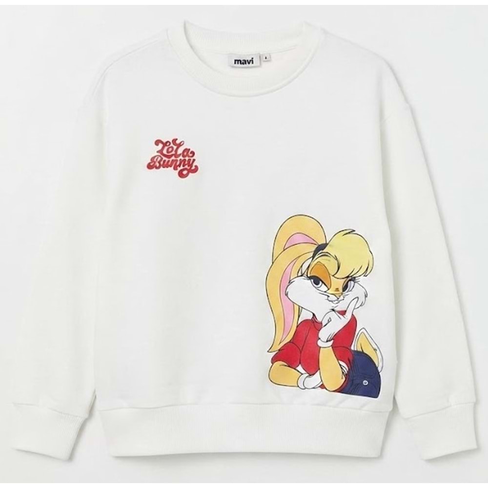 Mavi M7S10213-70057 Mavi Lola Bunny Kız Çocuk Sweatshirt