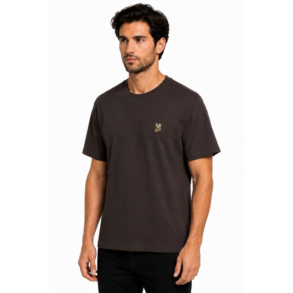 Mavi M0612736-88083 Mavi Mühür Logo Nakış Detaylı Tişört Erkek T-Shirt