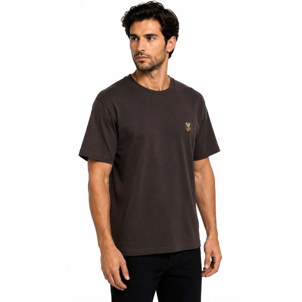Mavi M0612736-88083 Mavi Mühür Logo Nakış Detaylı Tişört Erkek T-Shirt