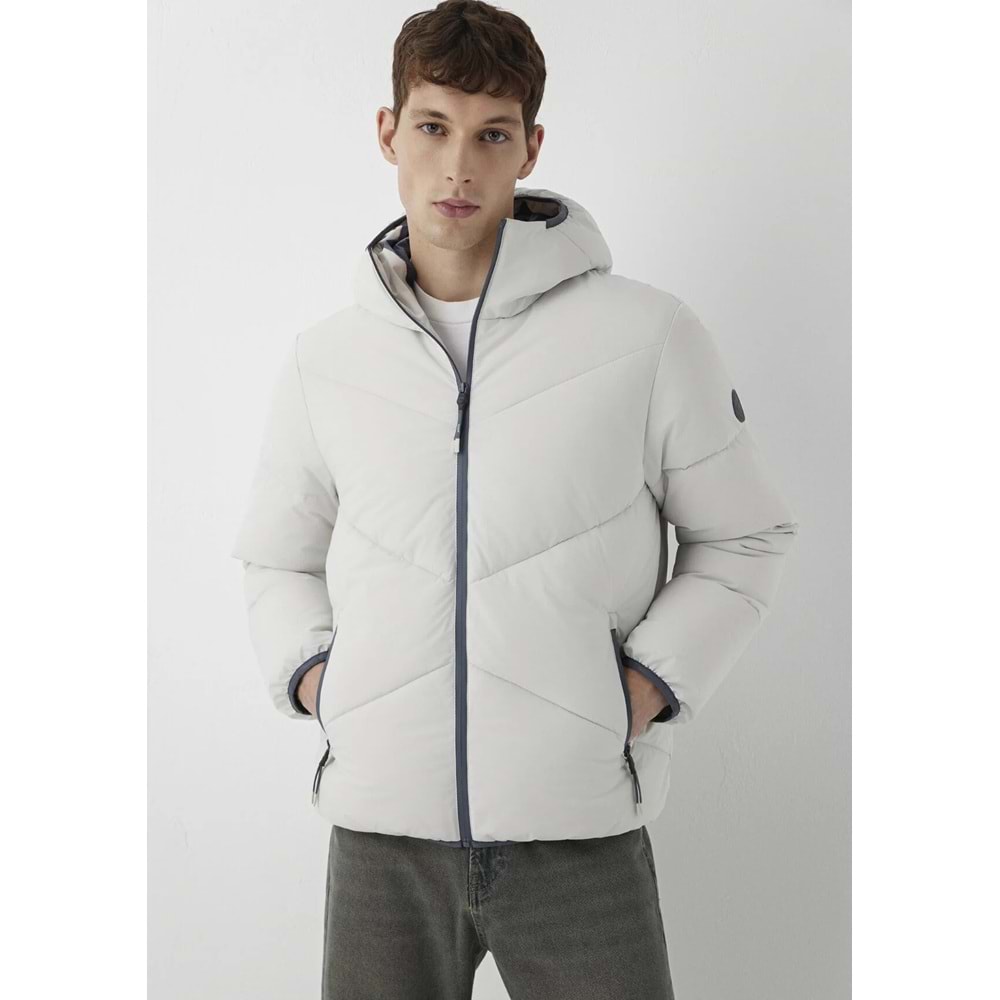 Mavi 0110360-70080 Şişme Mont Kapüşonlu Erkek Mont