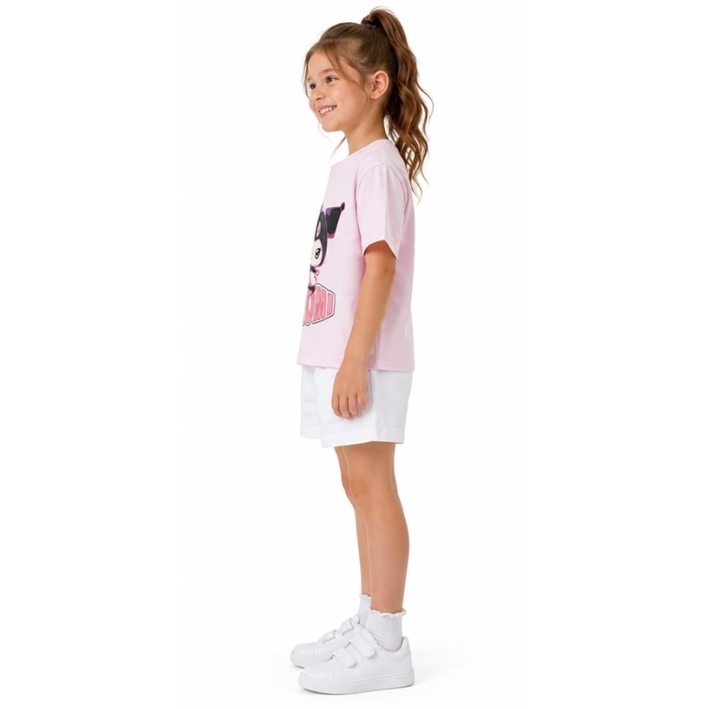 Mavi M7610477-90773 Kuromi Baskılı Kız Çocuk Tişort
