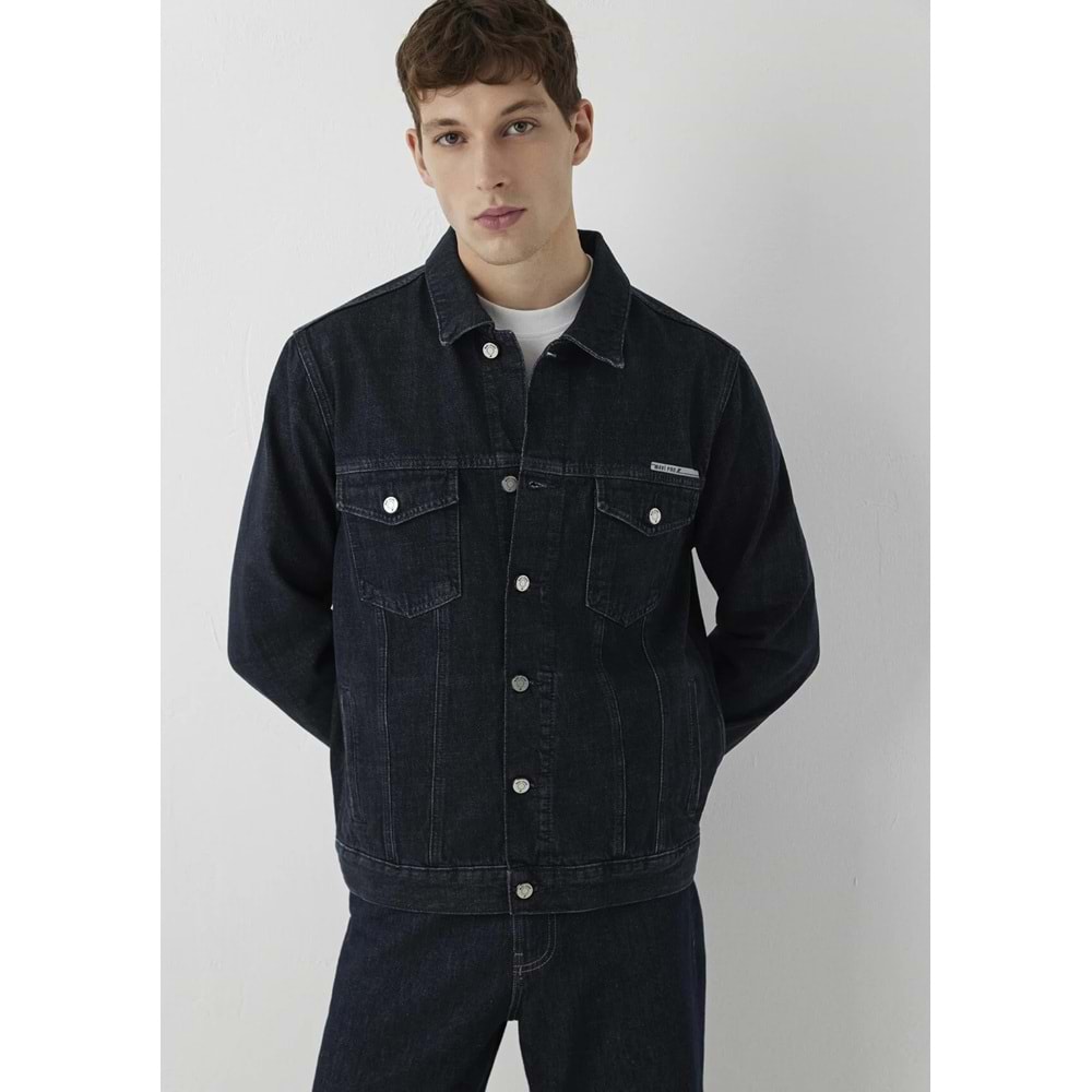 Mavi M0110273-A4087 Mavi Pro Jeans Kot Ceket Erkek Ceket