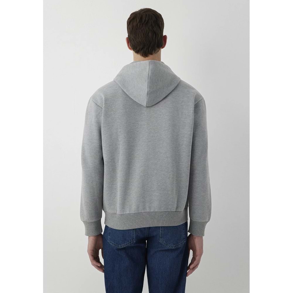 Mavi M0S10642-80018 Mavi Jeans Logo Nakışlı Fermuarlı Sweatshirt