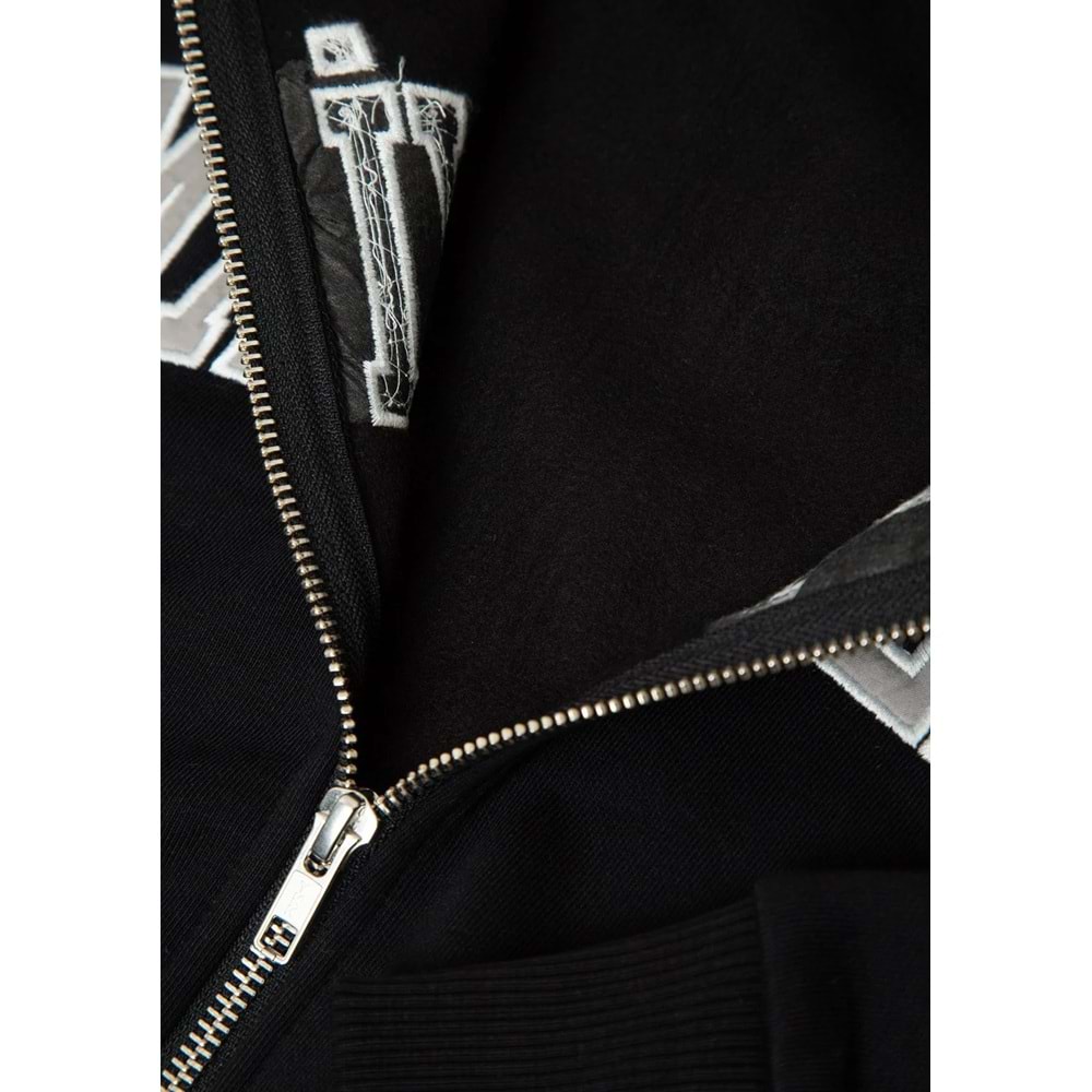 Mavi M0S10642-900 Mavi Jeans Logo Nakışlı Fermuarlı Sweatshirt