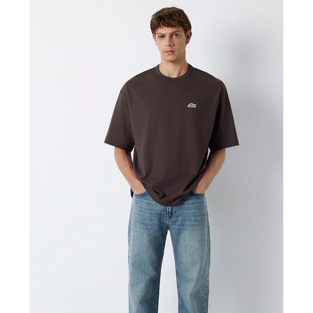 Mavi M0613503-70219 Mavi Logo Nakışlı T-Shirt Erkek Tişort