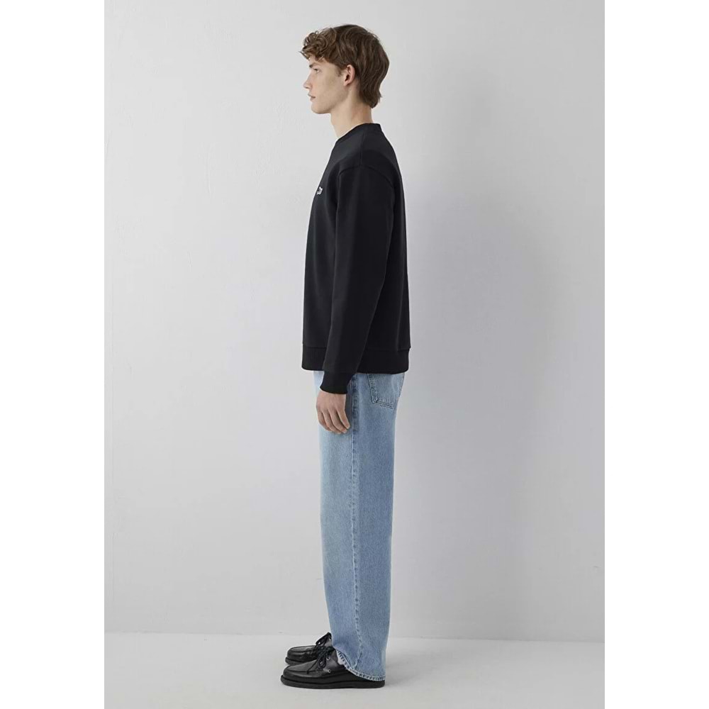 Mavi M0S10611-80022 Mavi Patch Nakışlı Erkek Sweatshirt