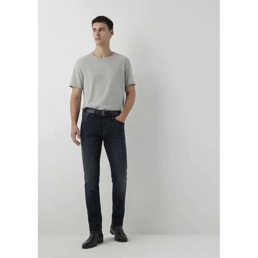 Mavi M00422A4032 Jake Skinny Mavi Pro Puslu Vintage Jean Pantolon Erkek Kot Pantolon
