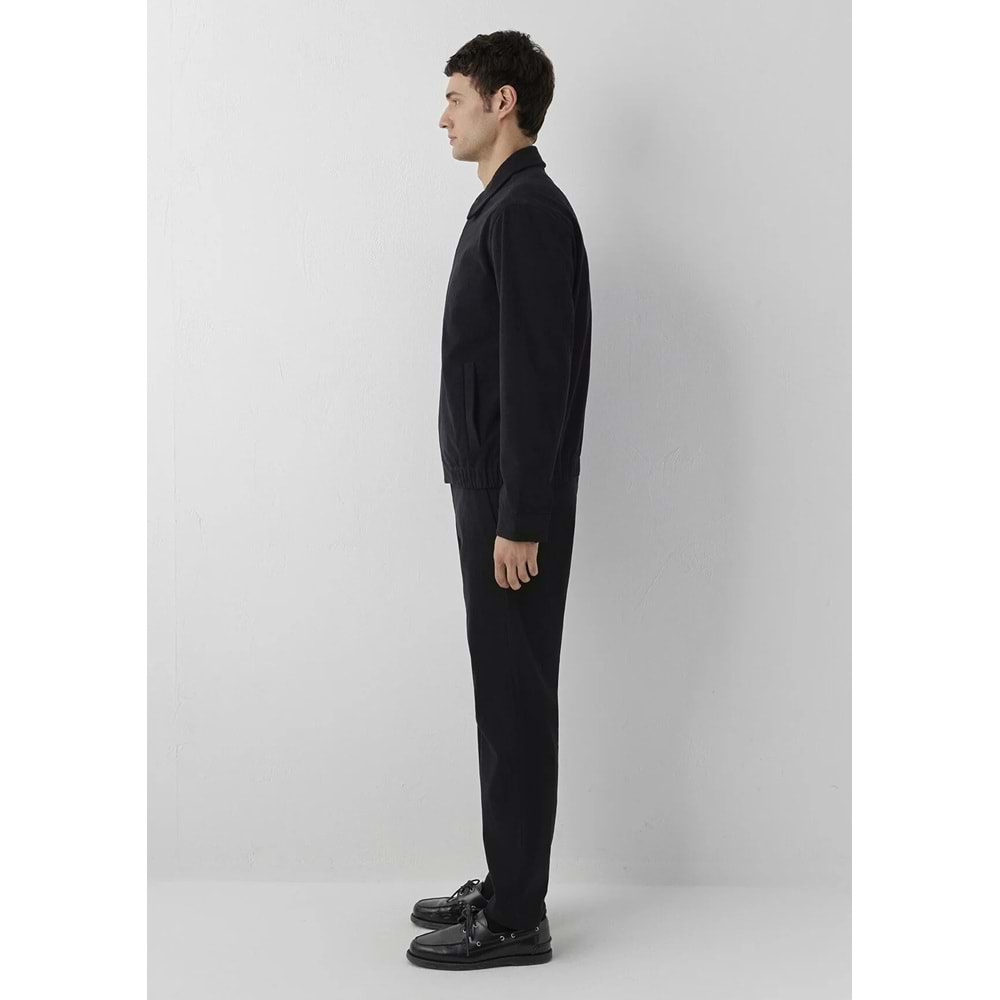 Mavi M0110963-71379 Mavi Kadife Kısa Kaban Ceket Mont Erkek Mont