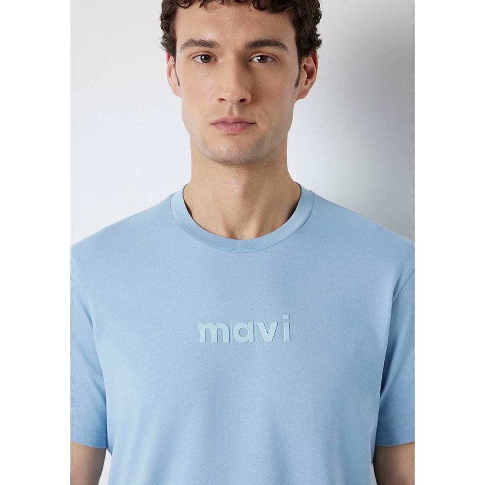 Mavi M0612732-70731 Mavi Logo Baskılı T-Shirt Erkek Tişort