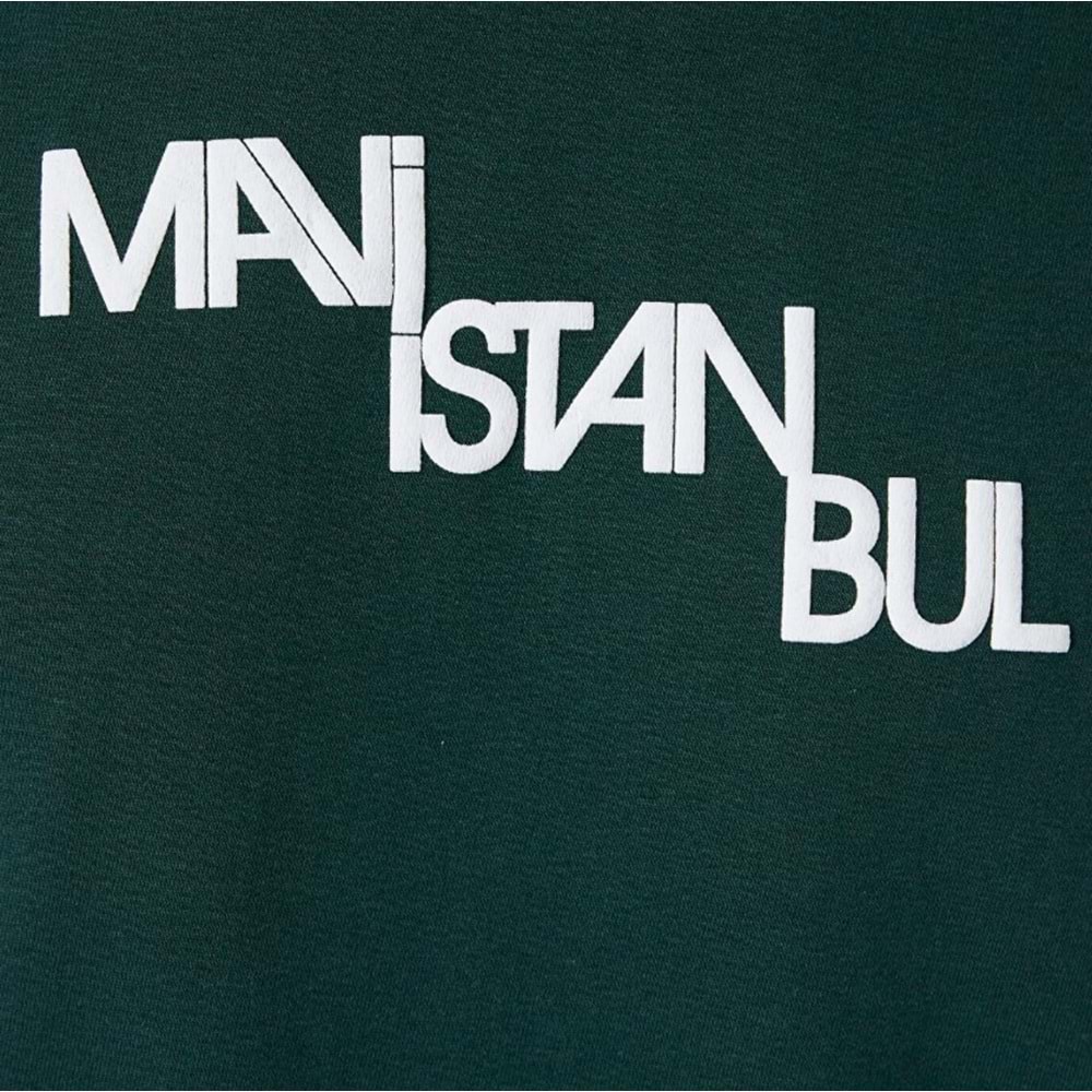 Mavi M0612274-85173 İstanbul Baskılı T-Shirt Erkek Tişort