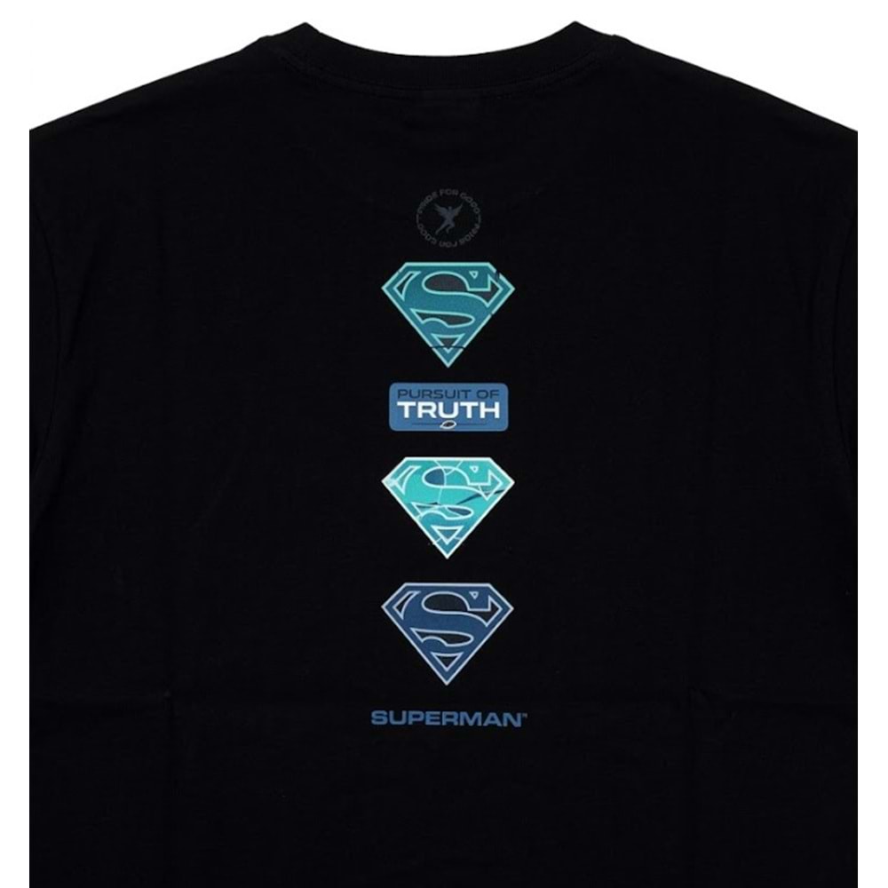 Mavi M0613572-900 Mavi Süperman Baskılı T-Shirt Erkek Tişort