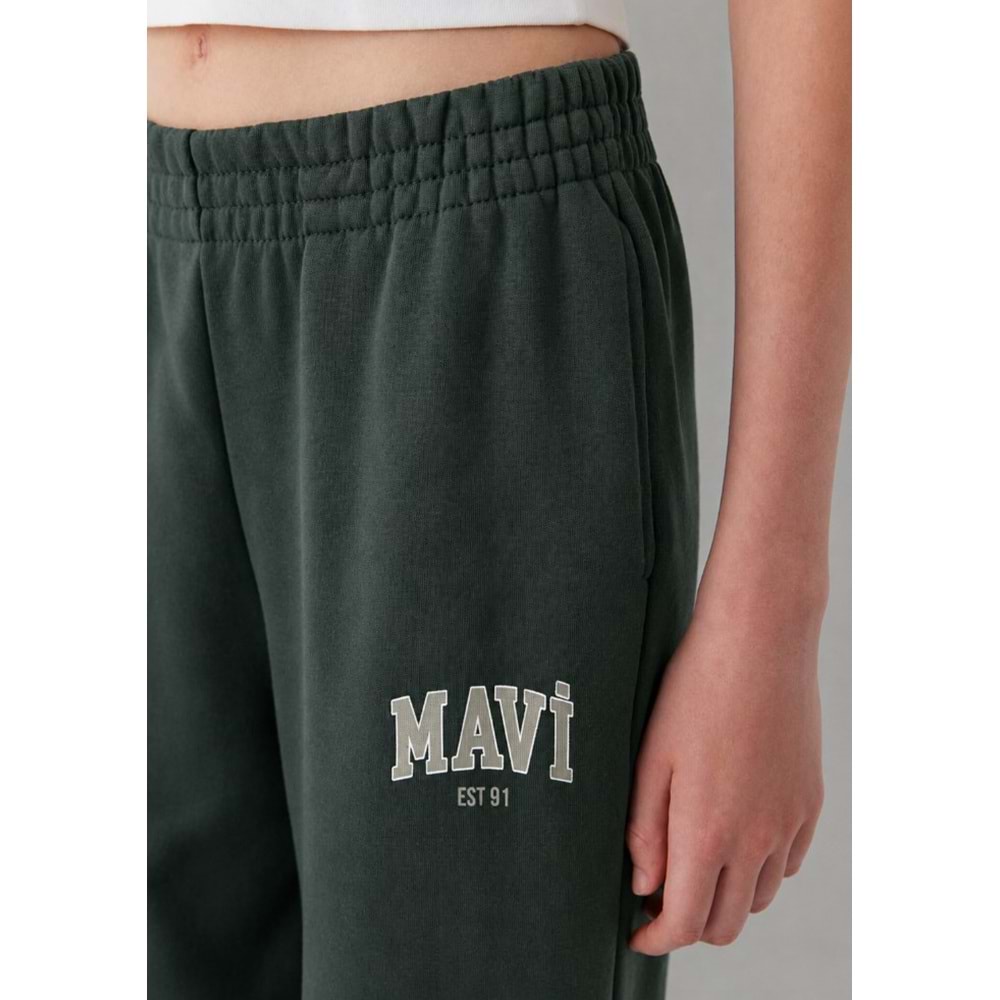Mavi M1010757-71598 Mavi Logo Baskılı Kadın Eşofman Altı