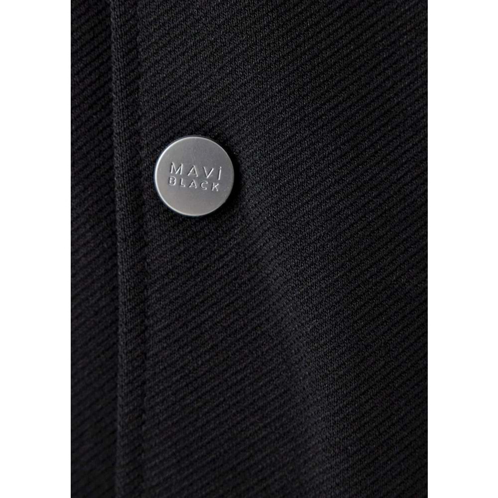 Mavi M0212074-900 Mavi İki Cepli Cıtlı Düğmeli Gömlek Erkek Gömlek