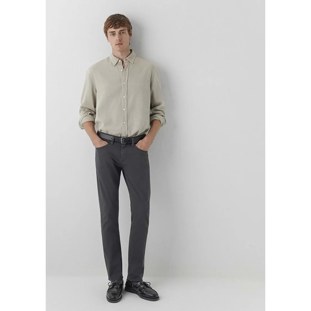 Mavi M00422A4093 Jake Antrasit Comfort Gabardin Pantolon Jean Erkek Kot Pantolon