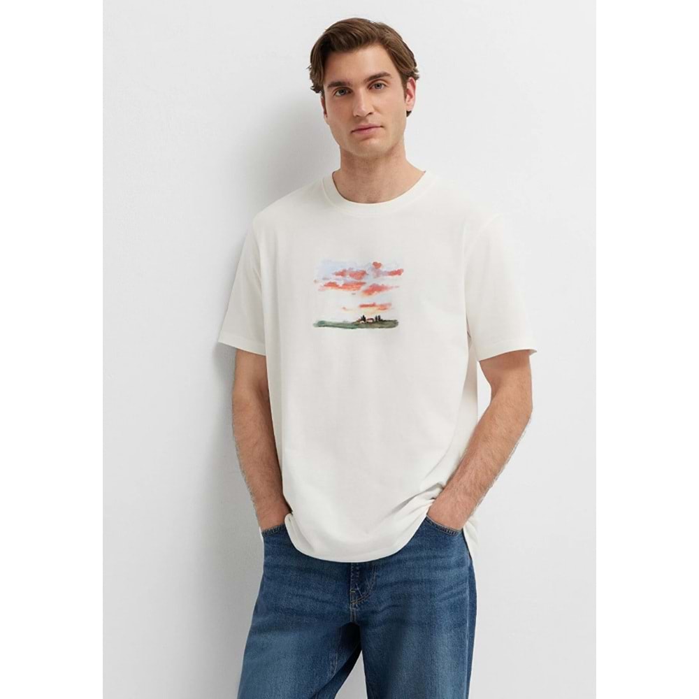 Mavi M0613669-70057 Mavi Baskılı T-Shirt Erkek Tişort