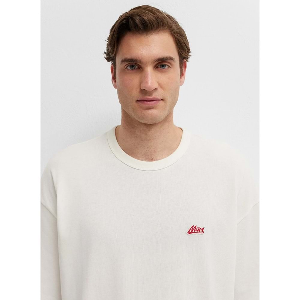 Mavi M0613503-70057 Mavi Logo Nakışlı T-Shirt Erkek Tişort