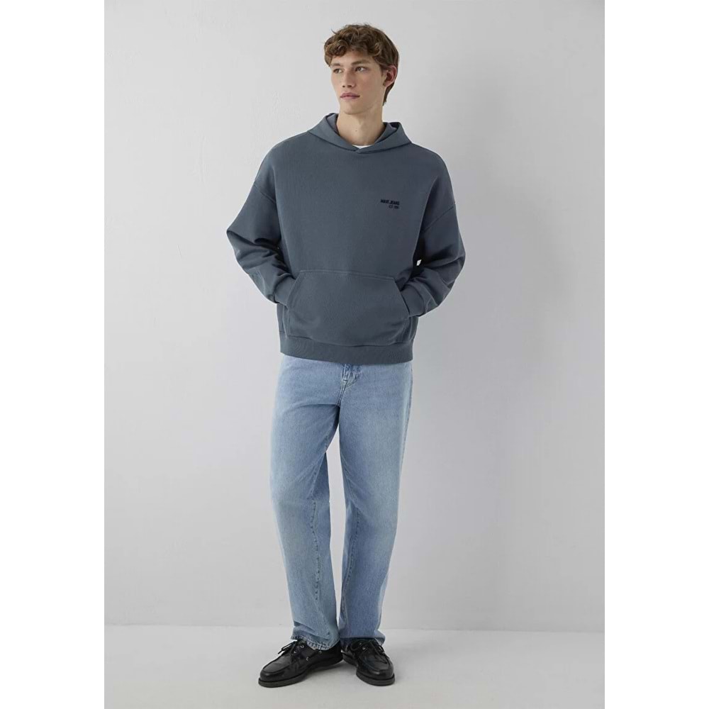 Mavi M0S10676-80776 Mavi Jeans Kapüşonlu Erkek Sweatshirt