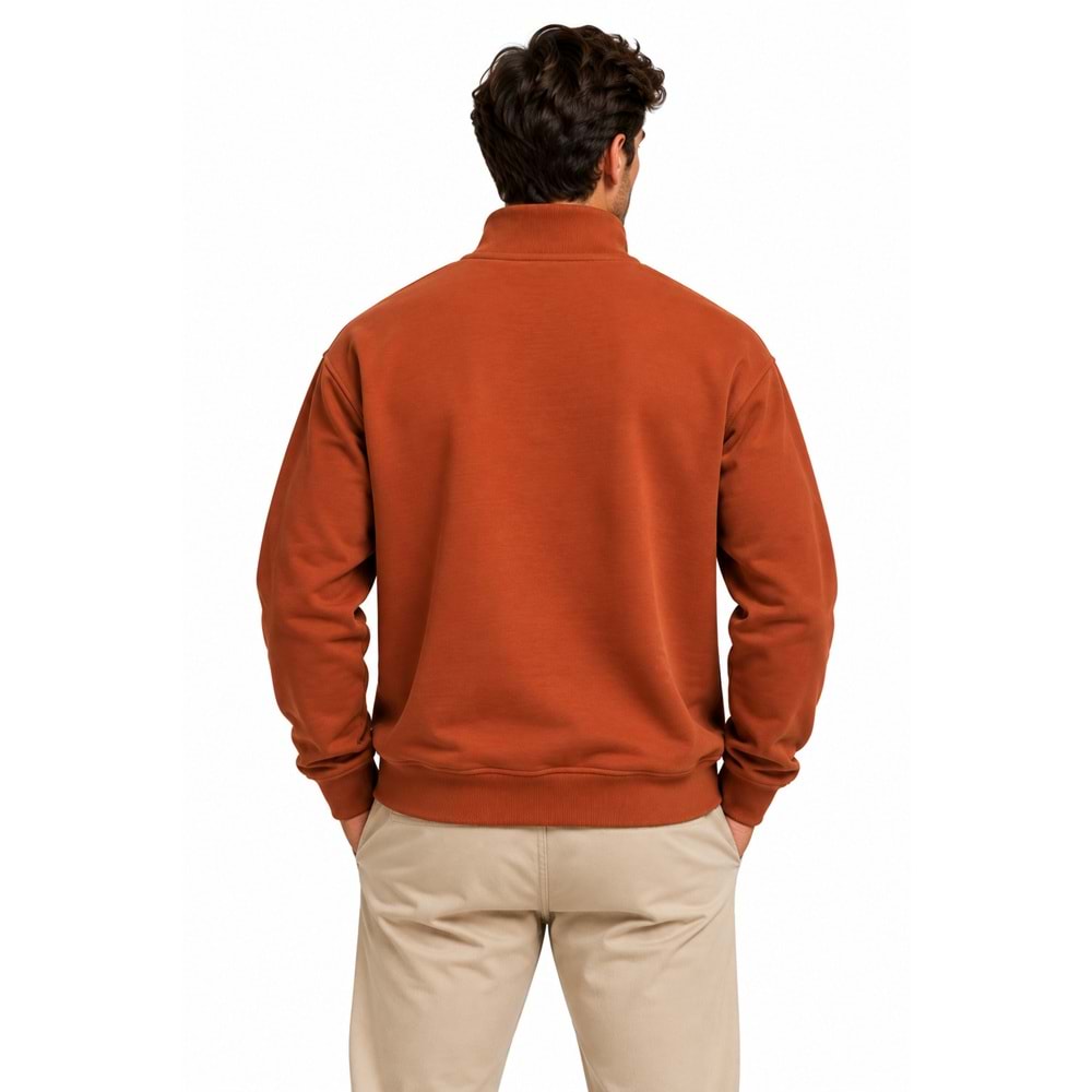 Mavi 0S10278-70306 Basic Yarım Fermuarlı Sweatshirt