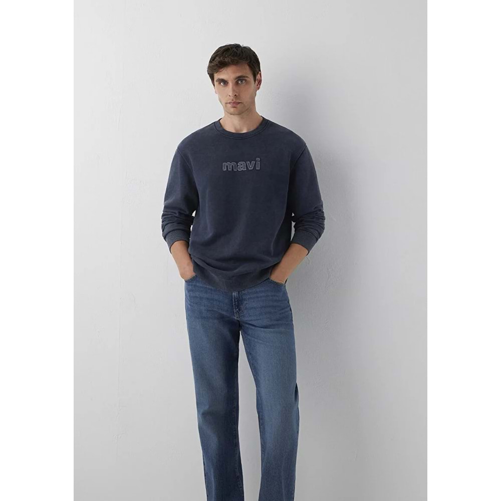 Mavi M0S20102-70489 Mavi Logo Erkek Sweatshirt
