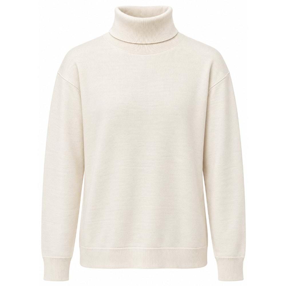 Mavi M0720066-70057 Mavi Boğazlı Kazak Erkek Sweatshirt