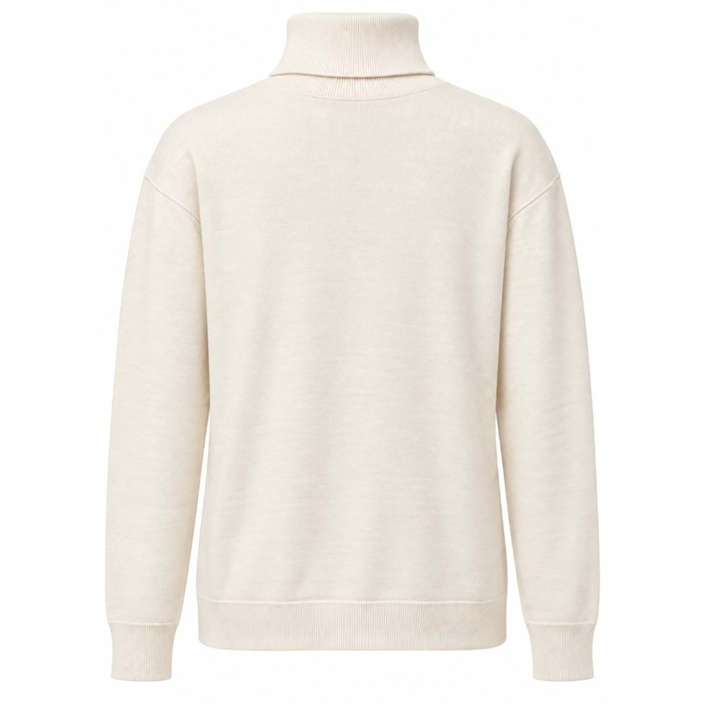 Mavi M0720066-70057 Mavi Boğazlı Kazak Erkek Sweatshirt