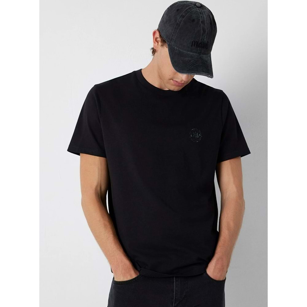 Mavi M0620179-900 Mavi Mühür Logo Baskılı T-Shirt Erkek Tişort