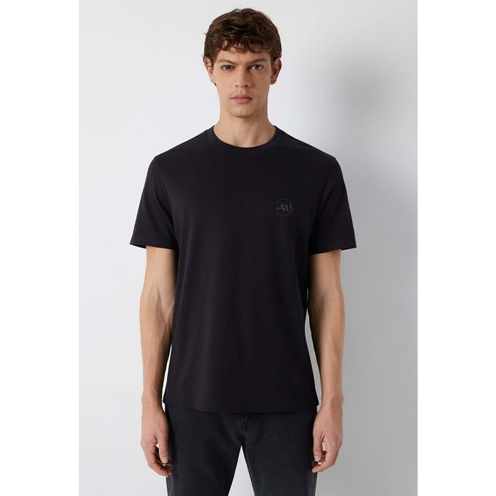 Mavi M0620179-900 Mavi Mühür Logo Baskılı T-Shirt Erkek Tişort