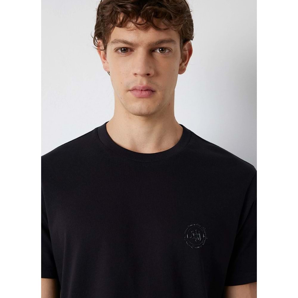 Mavi M0620179-900 Mavi Mühür Logo Baskılı T-Shirt Erkek Tişort