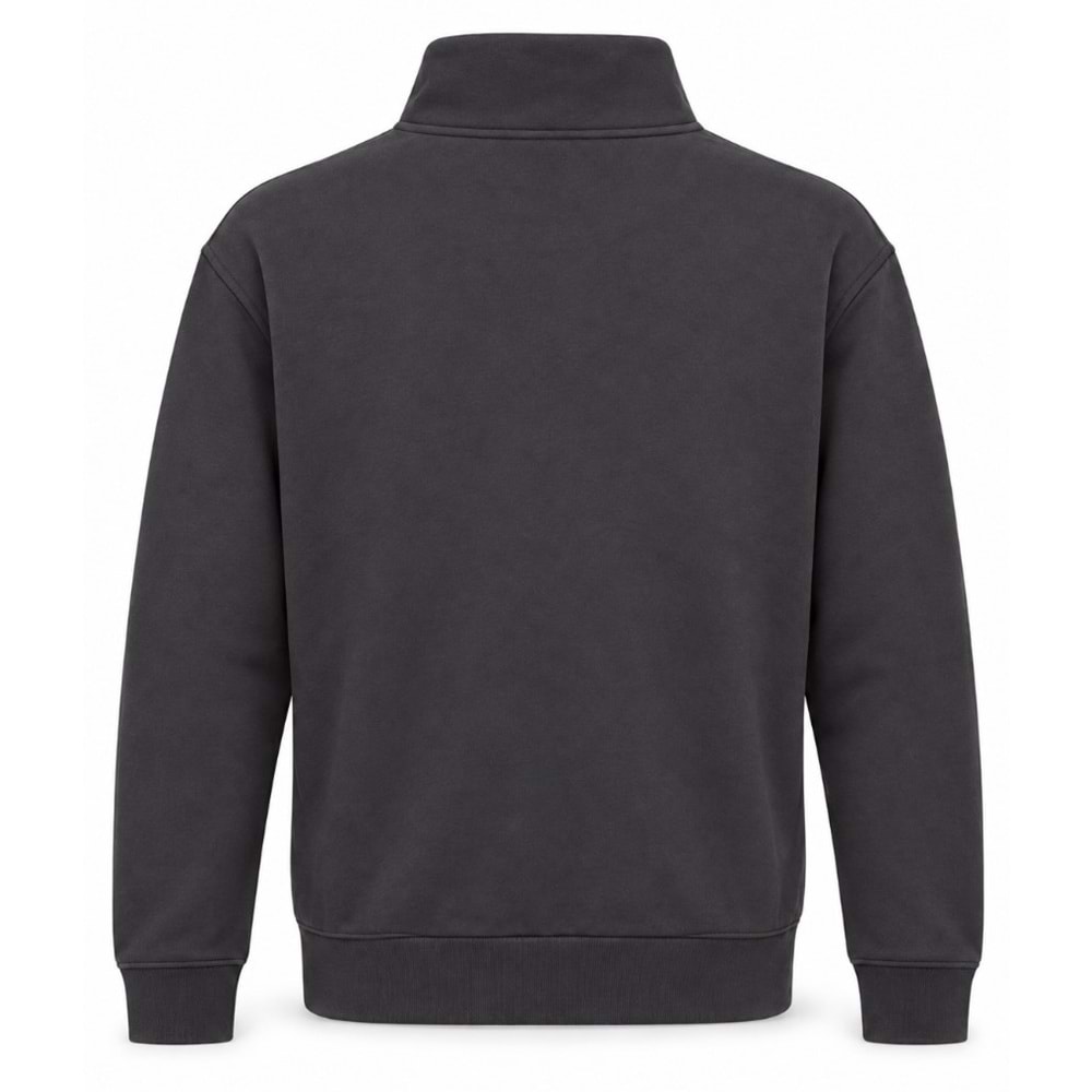Mavi M0S20113-91405 Mavi Jeans Logo Nakışlı Yarım Fermuarlı Erkek Sweatshirt