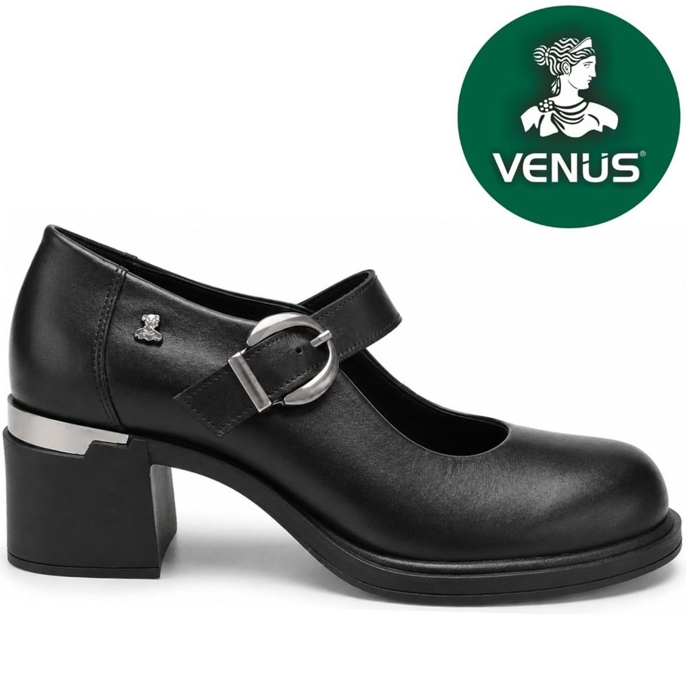 Venüs Labranda Hakiki Deri Comfort Ortopedik Kadın Klasik Topuklu Ayakkabı
