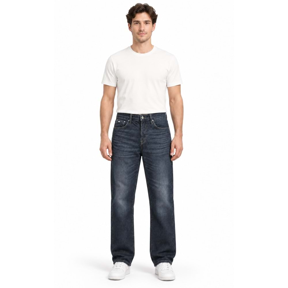 Mavi M0010039-A6516 Mavi Lisbon Dark Midnight Comfort Jean Pantolon Erkek Kot Pantolon