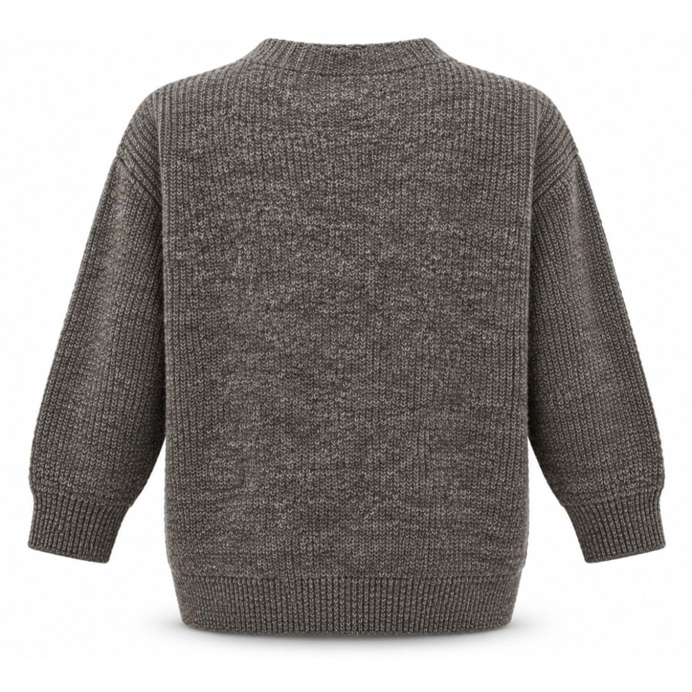 Mavi M1720032-A6657 Mavi Düğmeli Kazak Hırka Kadın Sweatshirt