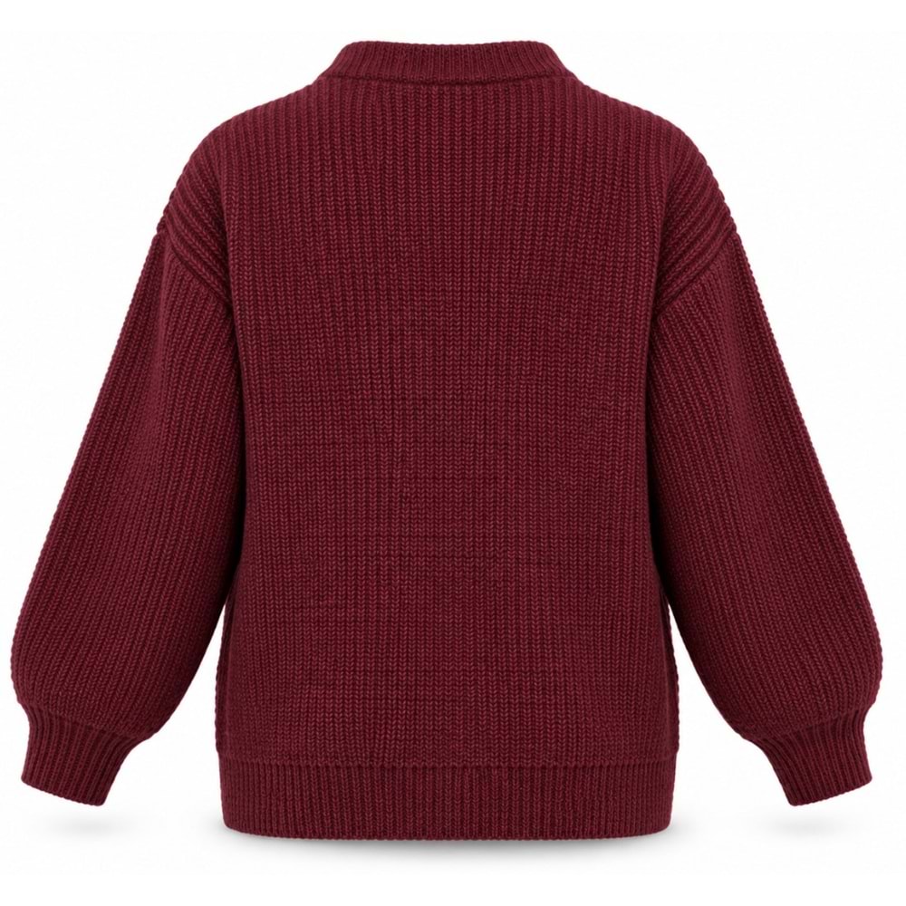 Mavi M1720032-A6656 Mavi Düğmeli Kazak Hırka Kadın Sweatshirt