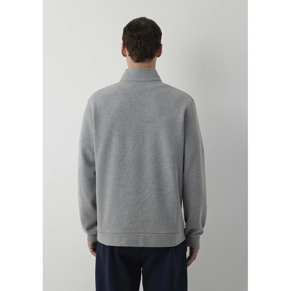 Mavi M0S20055-80018 Mavi Logo Detaylı Yarım Fermuarlı Sweatshirt