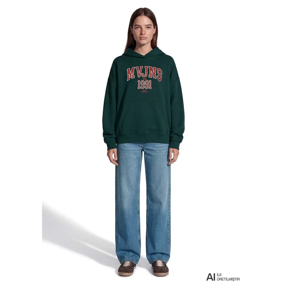 Mavi M1S20141-71929 Mavi Jeans Logo Baskılı Kadın Sweatshirt