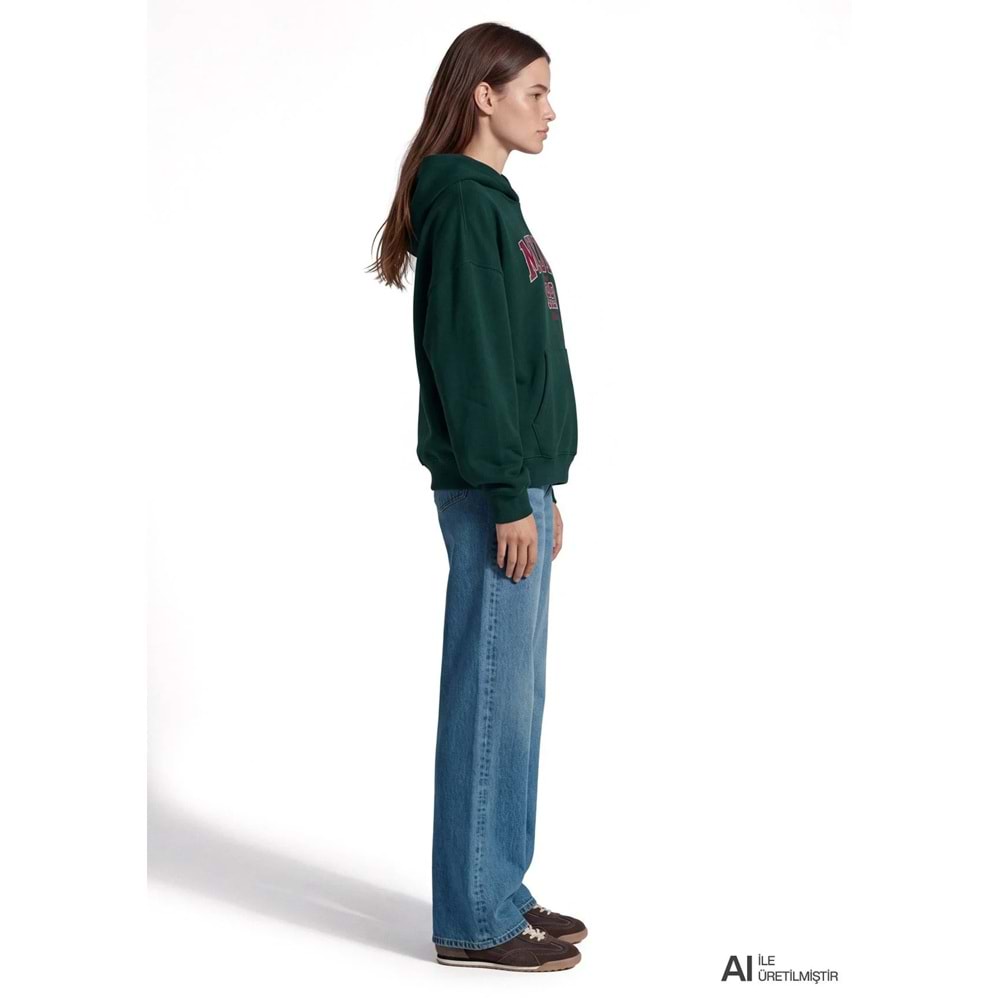 Mavi M1S20141-71929 Mavi Jeans Logo Baskılı Kadın Sweatshirt