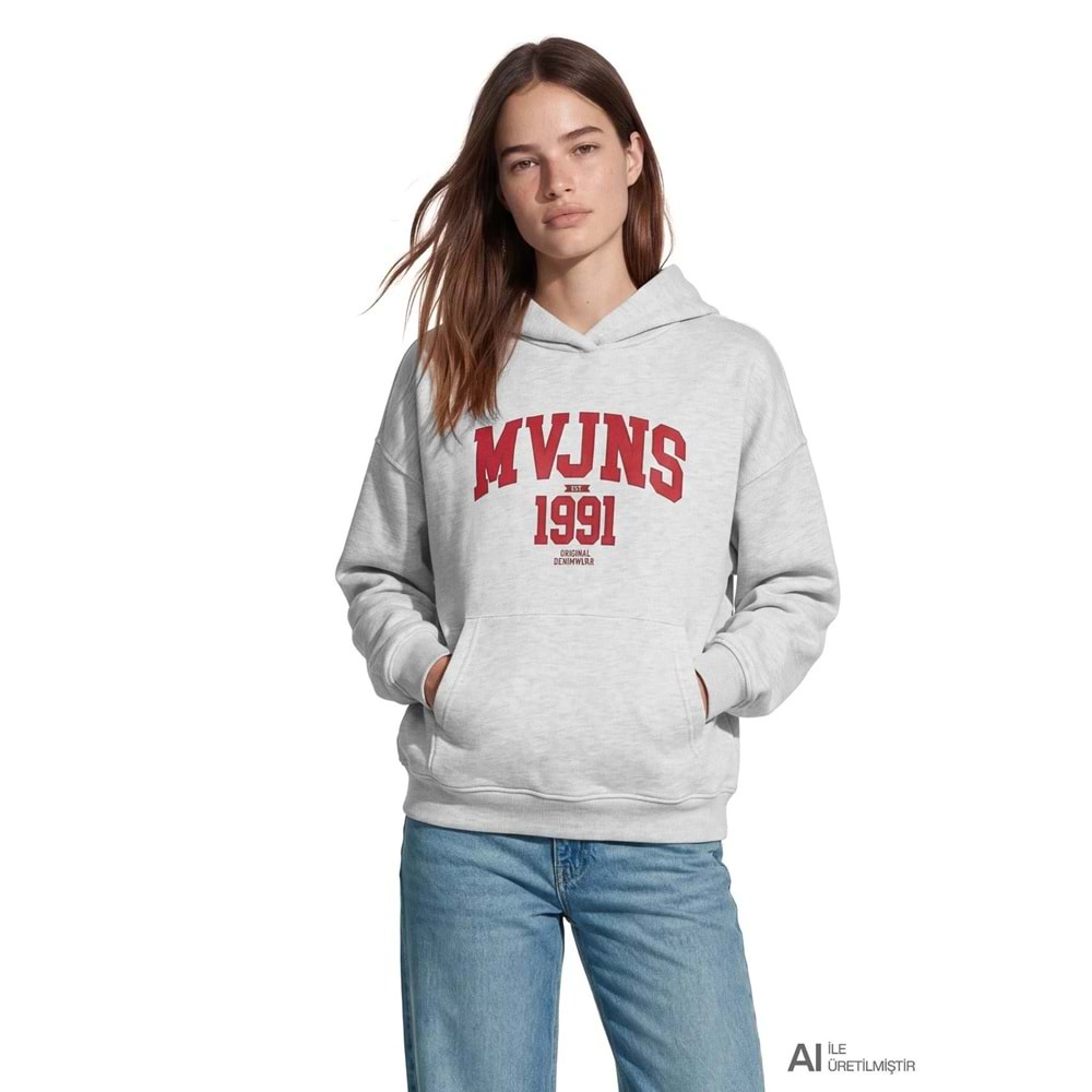 Mavi M1S20141-88467 Mavi Jeans Logo Baskılı Kadın Sweatshirt