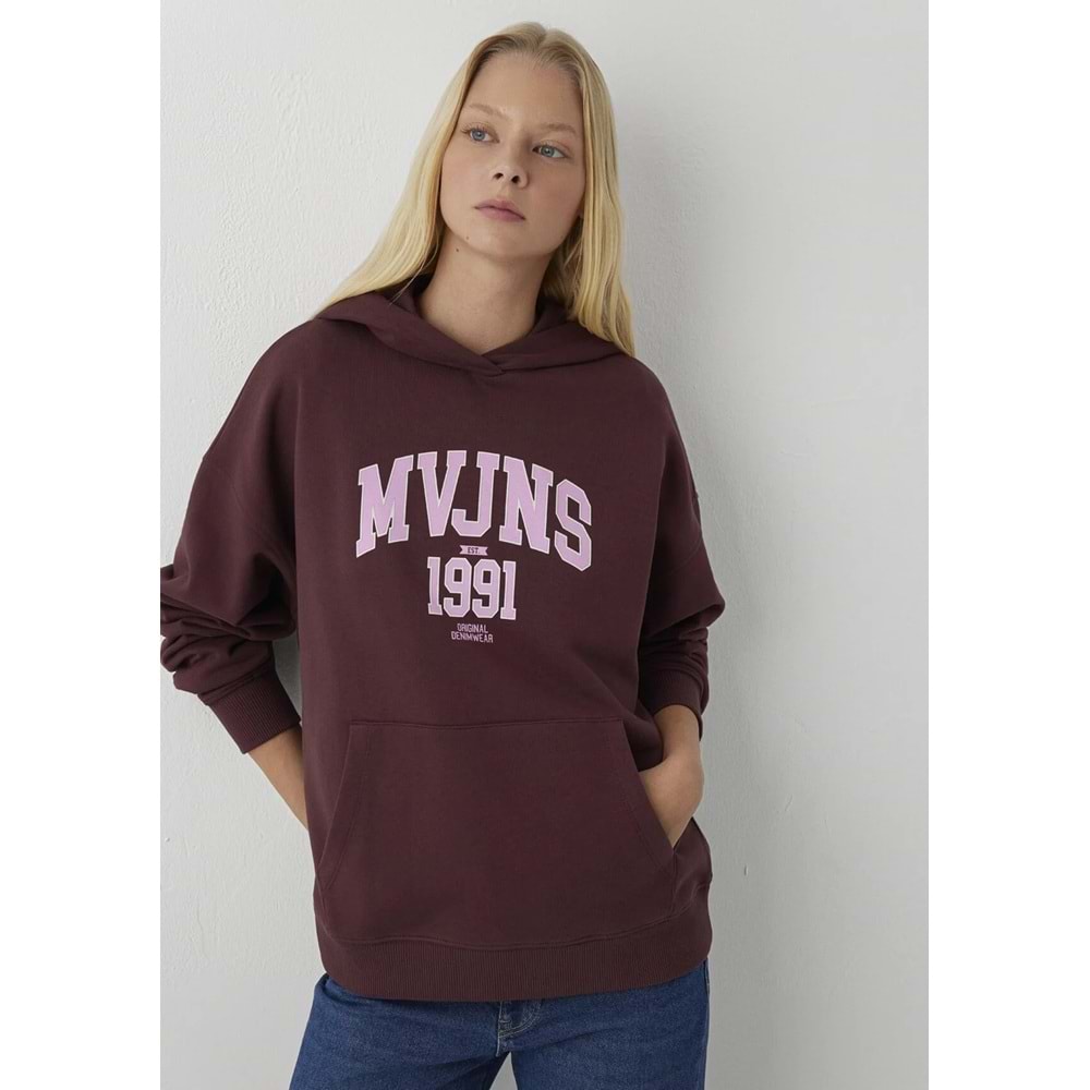 Mavi M1S20141-70421 Mavi Jeans Logo Baskılı Kadın Sweatshirt