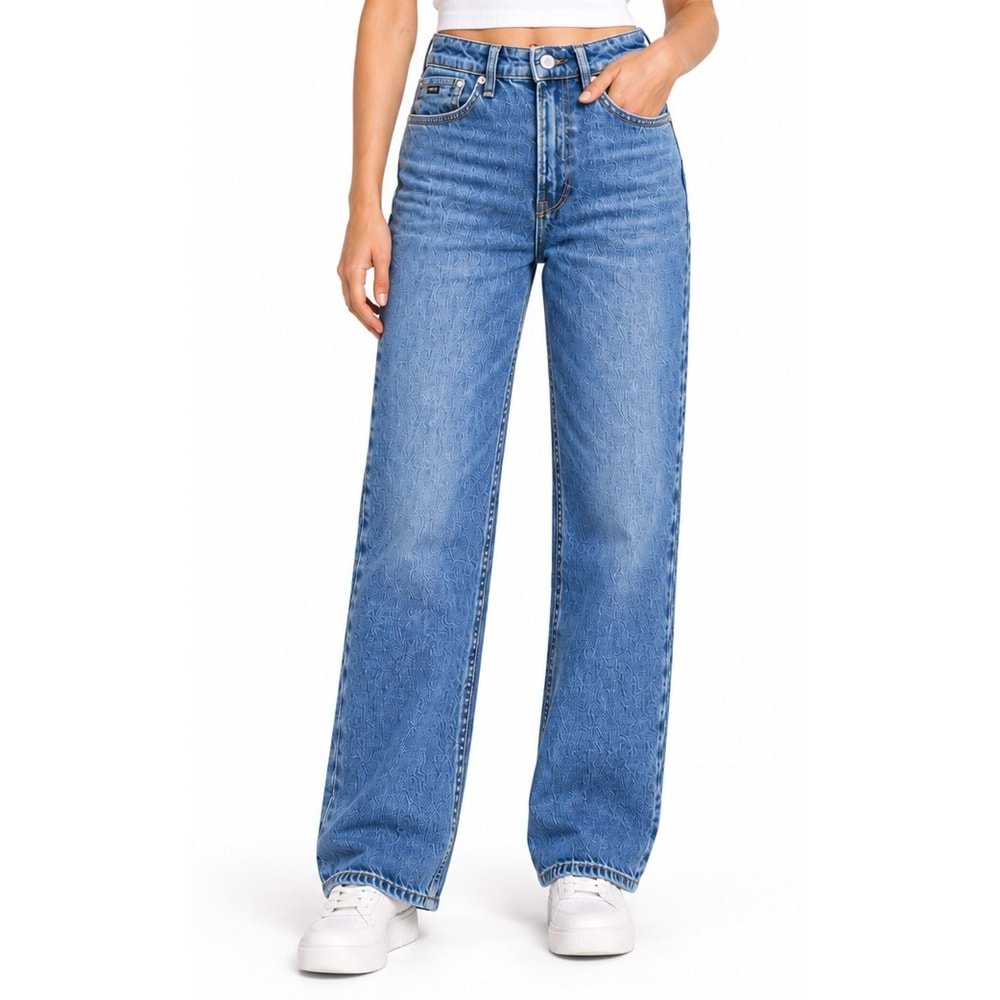 Mavi M1010627-A7363 Sky Lt Brushed Denim Jean Kadın Kot Pantolon