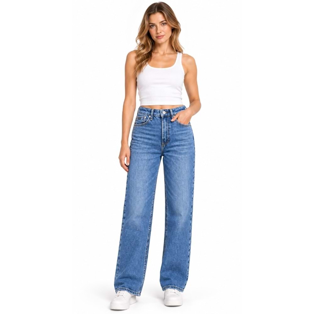 Mavi M1010627-A7363 Sky Lt Brushed Denim Jean Kadın Kot Pantolon
