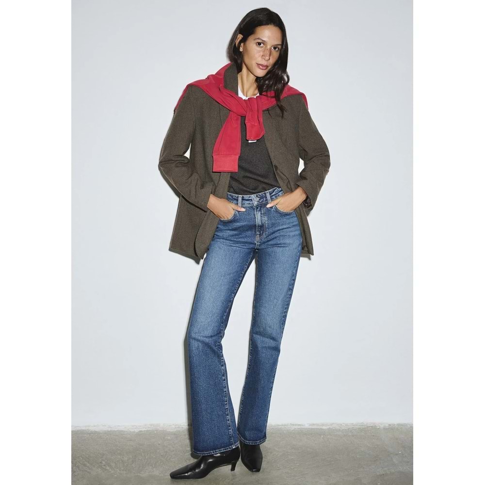 Mavi M101437-A7503 Bliss Flare Bootcut Yüksek Bel 90lar Classics Denim Jean Kadın Kot Pantolon