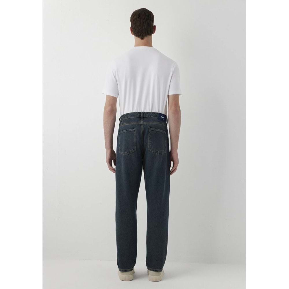 Mavi M0010289-A7783 Mavi Toronto Baggy Classic Vintage Puslu Jean Pantolon Erkek Kot Pantolon