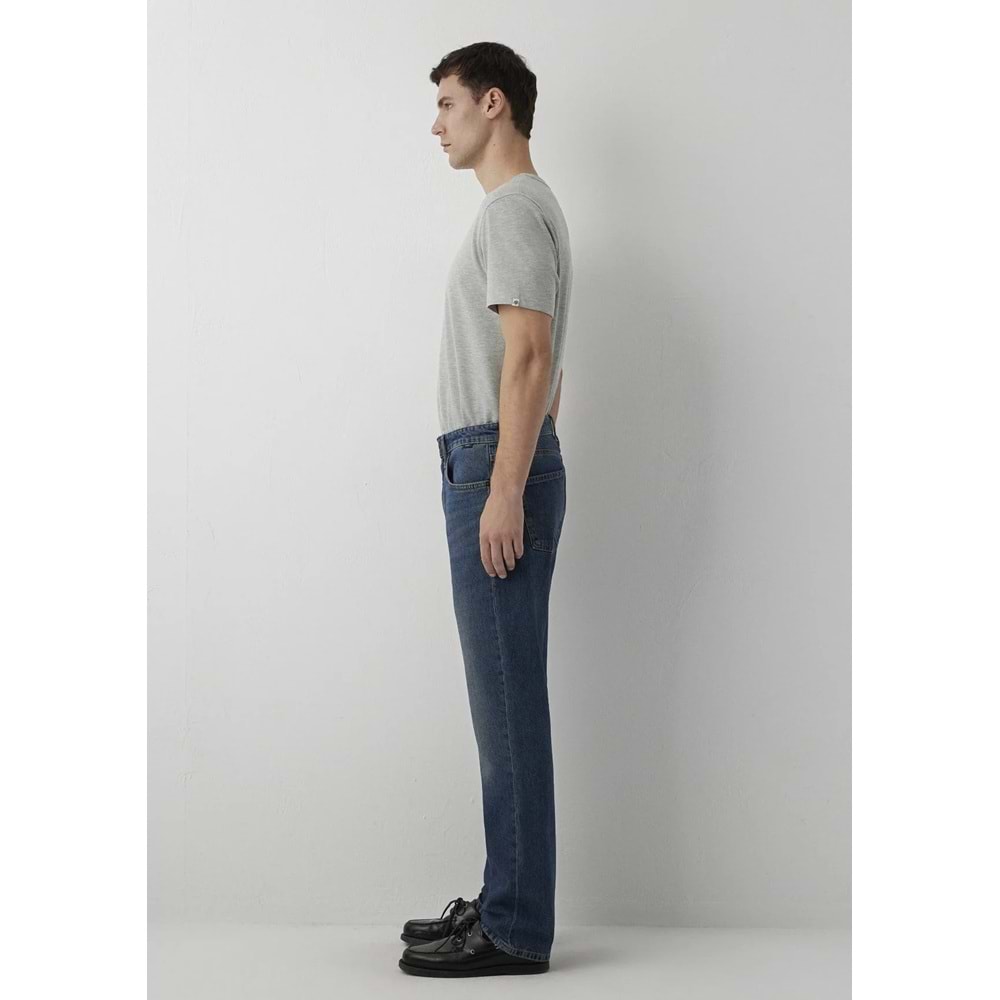 Mavi M0010039-A7781 Mavi Lisbon Loose Classic Vintage Jean Pantolon Erkek Kot Pantolon