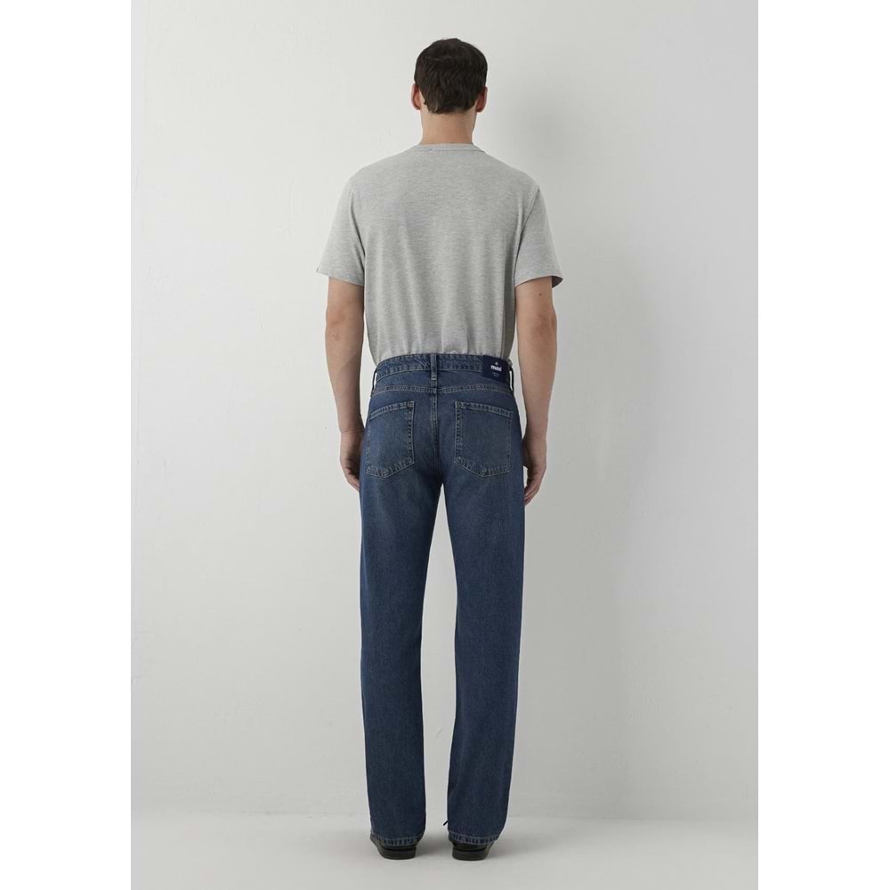 Mavi M0010039-A7781 Mavi Lisbon Loose Classic Vintage Jean Pantolon Erkek Kot Pantolon