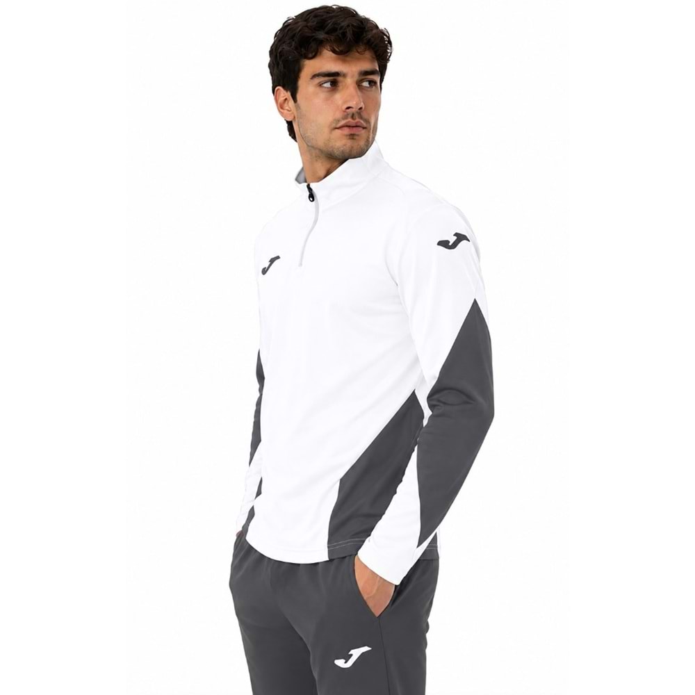 Joma 9212426 Antrenman Sweatshirt Stadio Yarım Fermuarlı Erkek Sweatshirt
