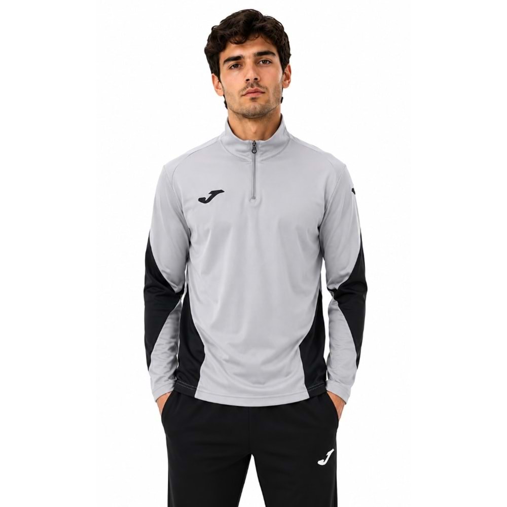Joma 9212426 Antrenman Sweatshirt Stadio Yarım Fermuarlı Erkek Sweatshirt