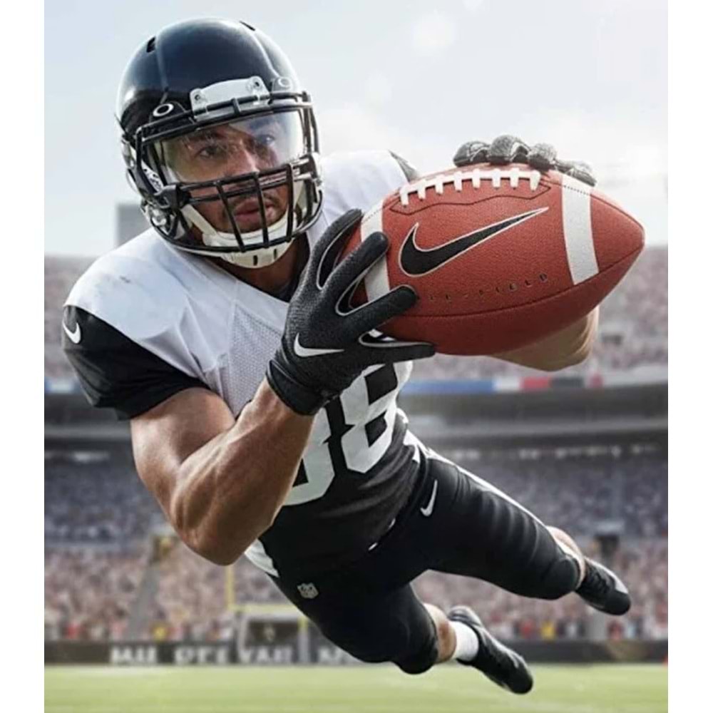 Nike N.100.4469.211.09 All Field Kauçuk 9 Numara Amerikan Futbol Topu