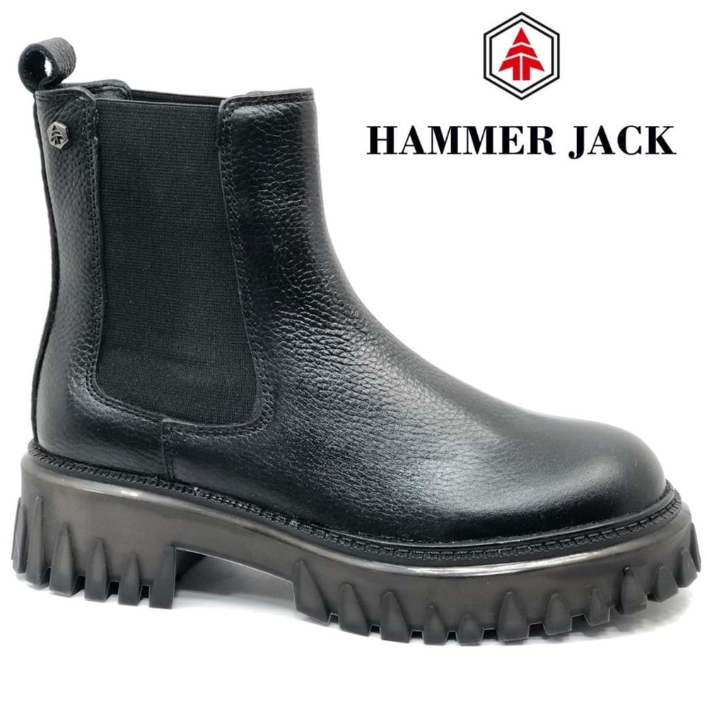 Hammer Jack 102-24735-Z-25 Pıeron-25 Hakiki Deri Postal Kadın Bot