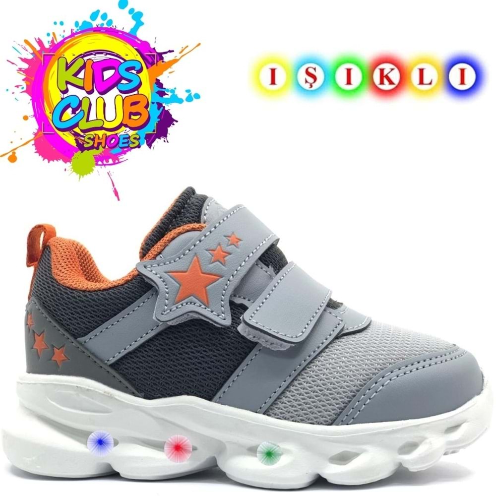 Cool 25-Caty Işıklı Ortopedik Taban Bebek Spor Ayakkabı